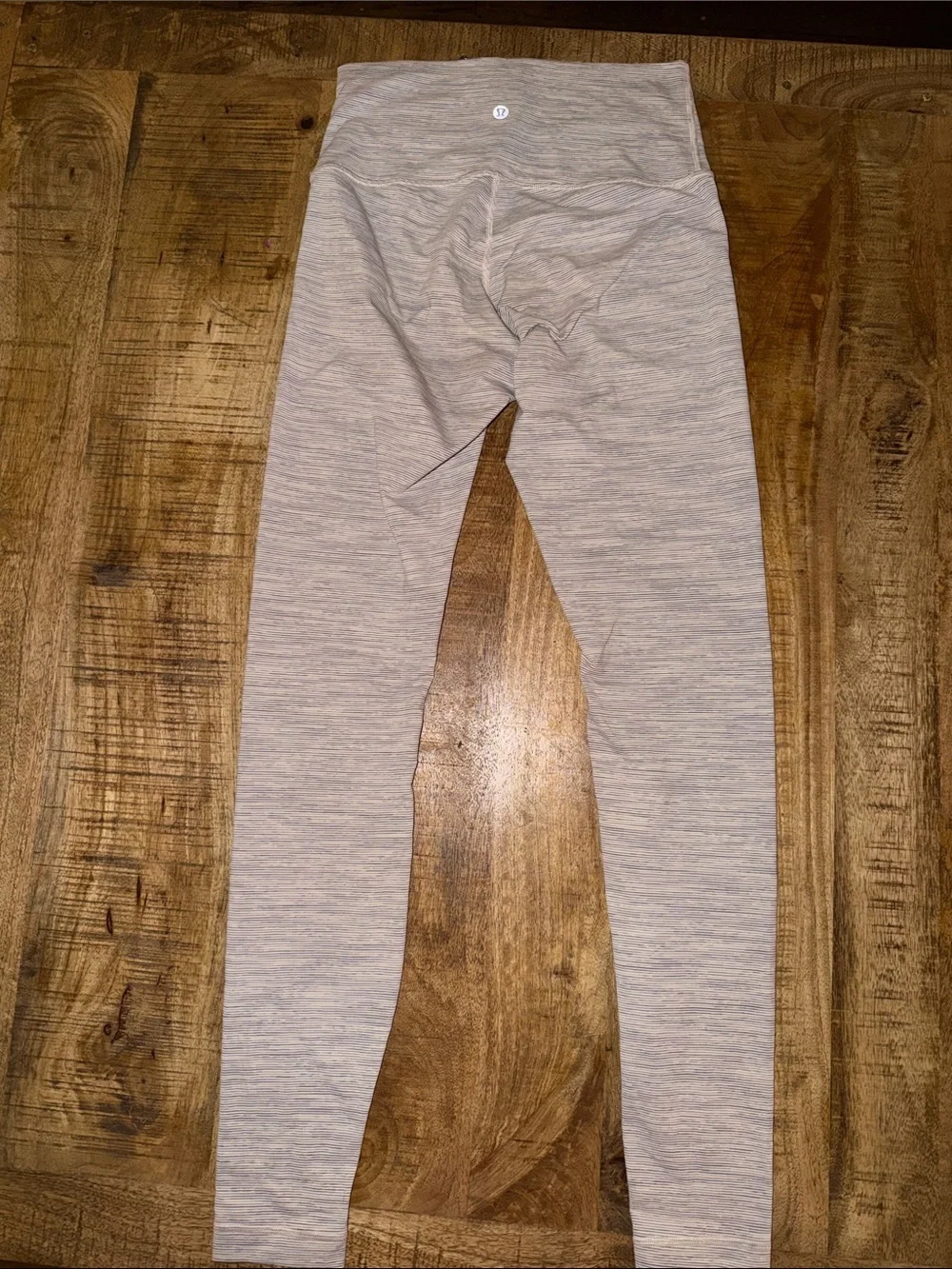 lululemon athletica Light Heather Gray High-Waist Leggings